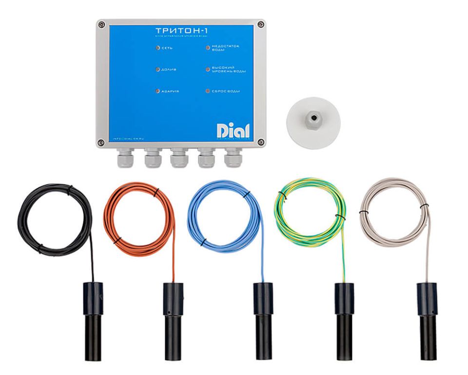 Комплект Dial для управления уровнем воды переливного бассейна (УУВ.Т1.ДП-1.5)