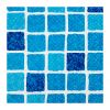Пленка ПВХ ELBE Classic Non-Slip противоскользящая Blue Mosaic (синяя мозаика) 1,9 мм, 10x1,65 м (2000790)
