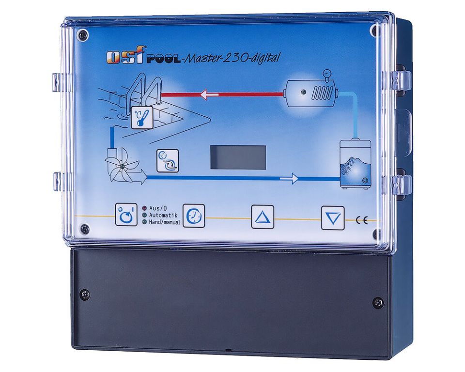 Блок управления фильтрацией и нагревом OSF Pool-Master 230 Digital (310.008.2248)
