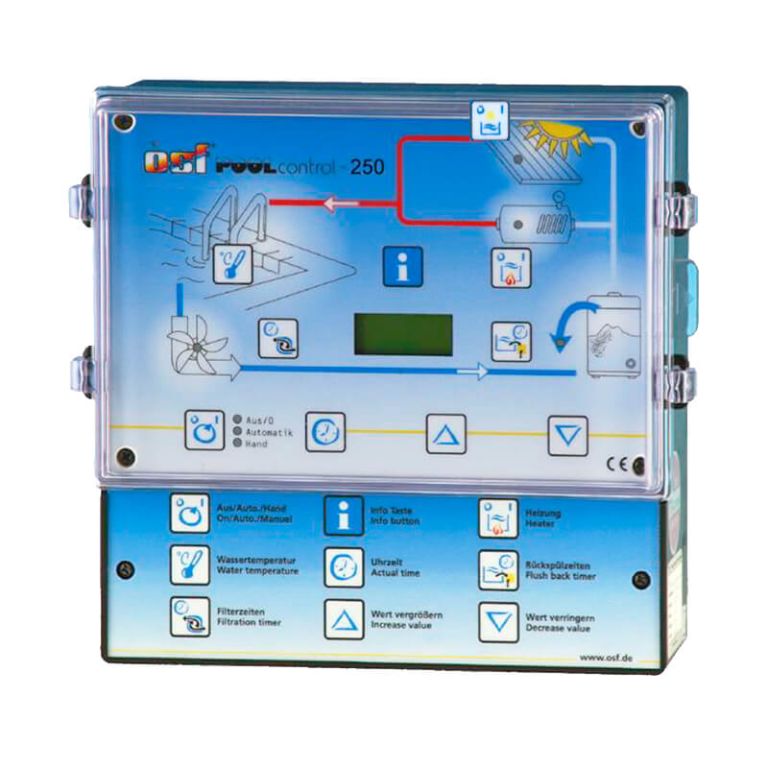 Блок управления фильтрацией и нагревом OSF PC-250 (310.008.2440)