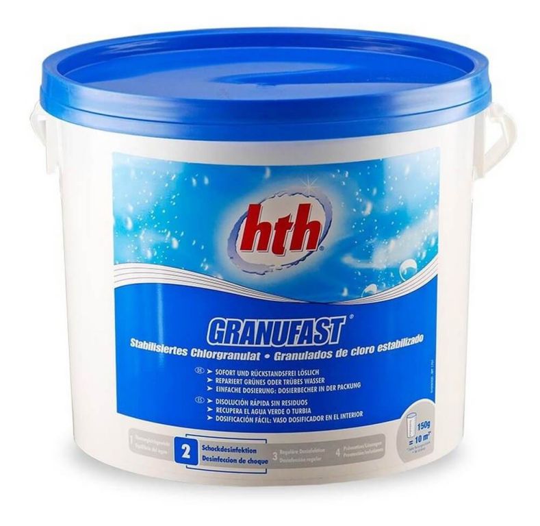 Быстрый стабилизированный  хлор HTH в гранулах  25 кг