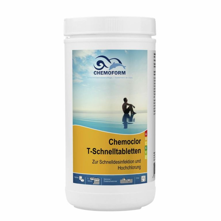 Кемохлор-Т-быстрорастворимые таблетки (20 г), 1 кг, Chemoform (504101)