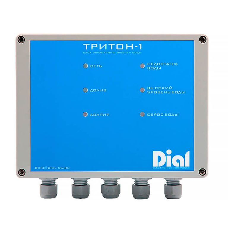 Комплект Dial для управления уровнем воды скиммерного бассейна (УУВ.Т1.ДС-1.П)
