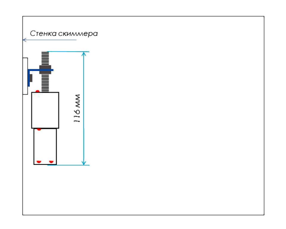 Комплект Dial для управления уровнем воды скиммерного бассейна (УУВ.Т1.ДС-3.П)